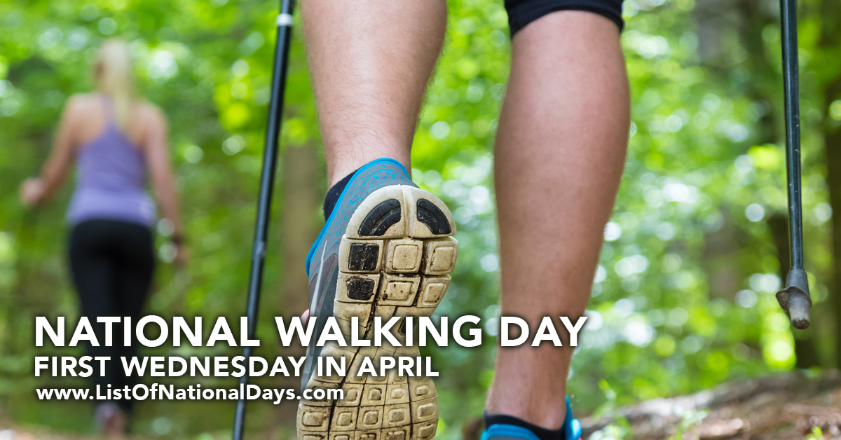 Title image for National Walking Day