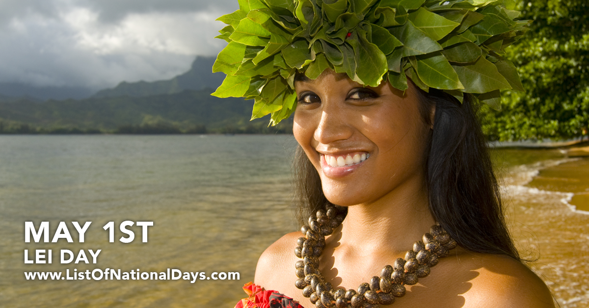 Lei Day List of National Days