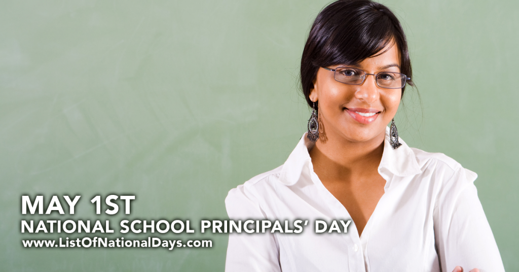 NATIONAL SCHOOL PRINCIPAL'S DAY