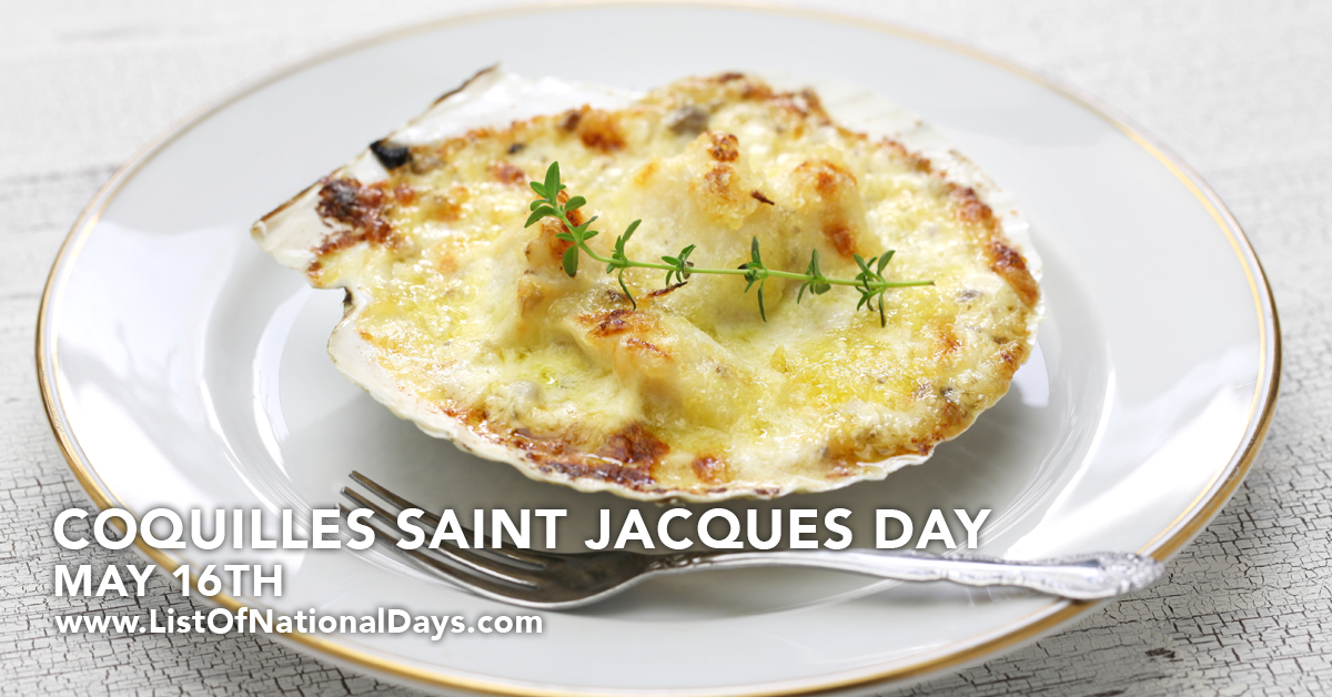 Title image for National Coquilles Saint Jacques Day