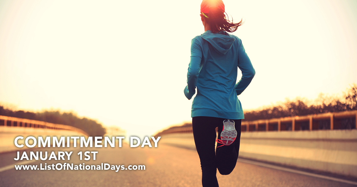 COMMITMENT DAY List Of National Days