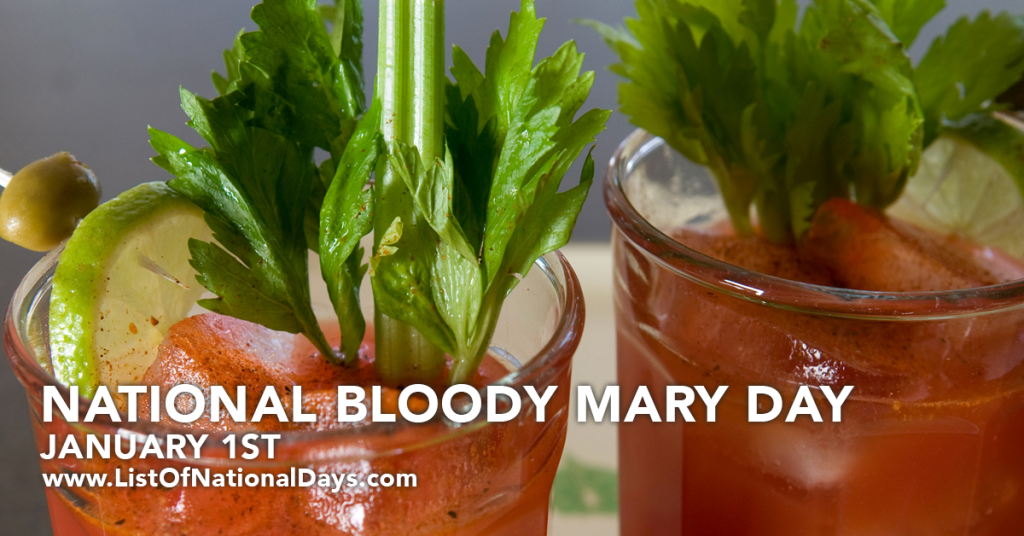 Title image for National Bloody Mary Day