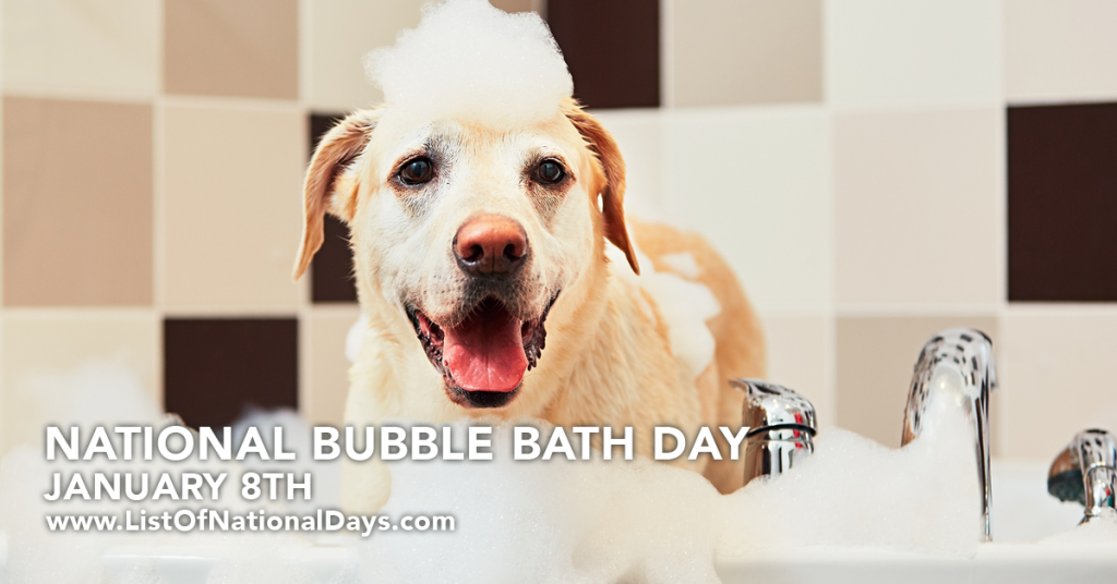 Title image for National Bubble Bath Day