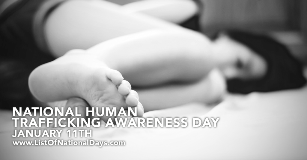 Title image for National Human Trafficking Awareness Day