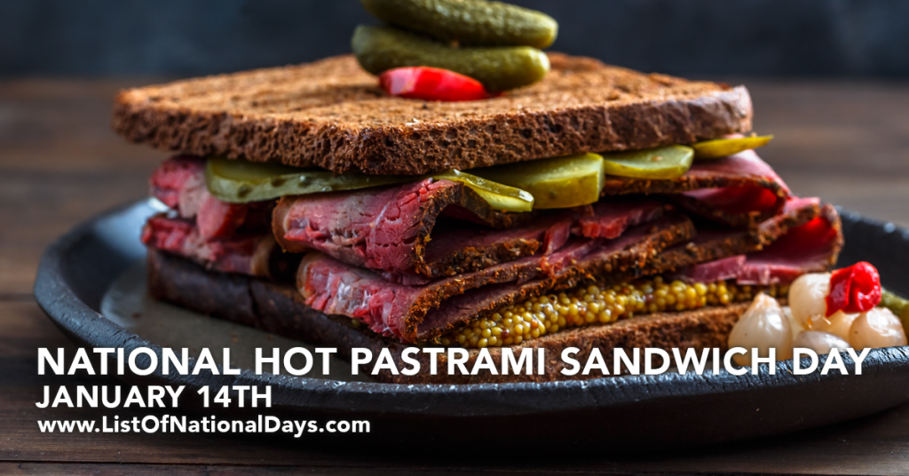 Title image for National Hot Pastrami Sandwich Day