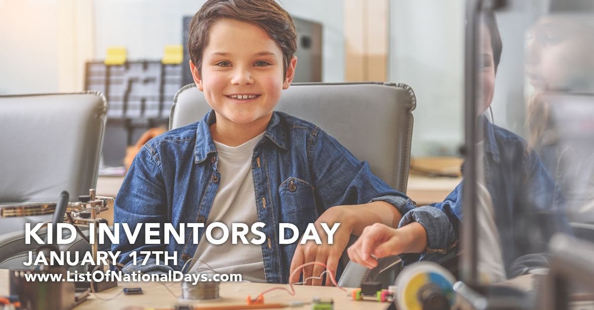 Title image for Kid Inventors Day