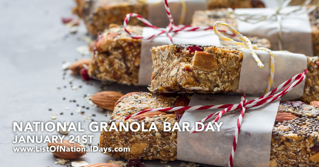 Title image for National Granola Bar Day