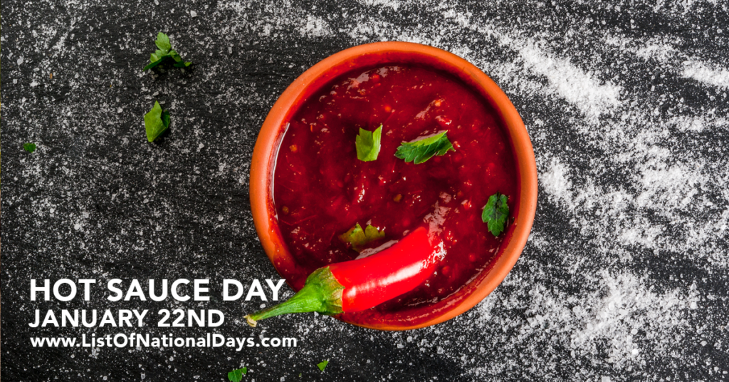 Title image for Hot Sauce Day