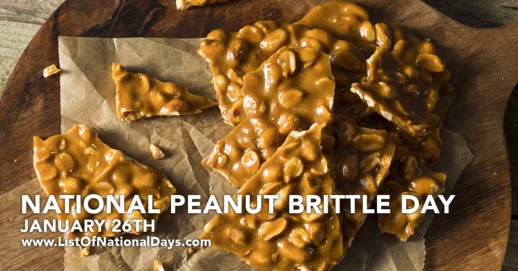 Title image for National Peanut Brittle Day