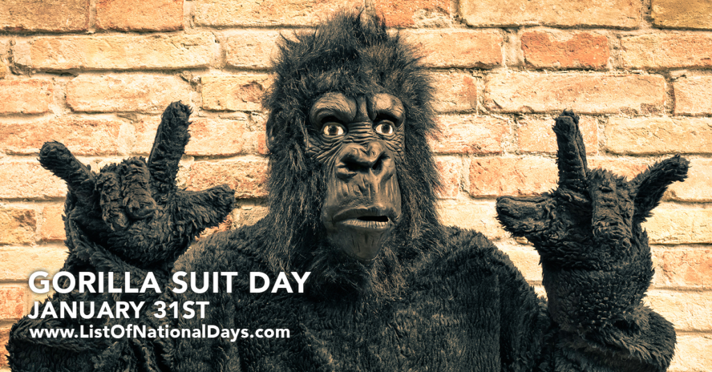 Title image for Gorilla Suit Day
