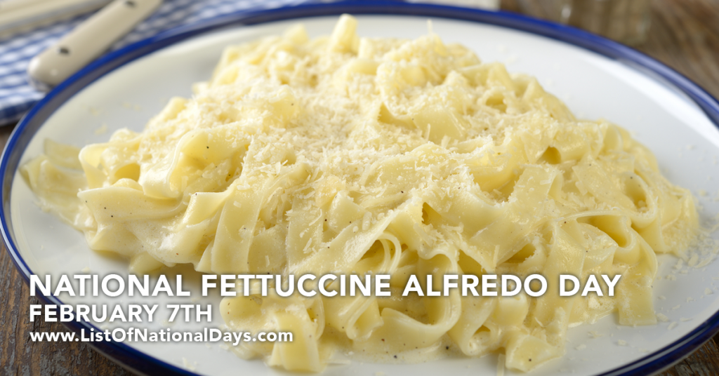 Title image for National Fettuccine Alfredo Day
