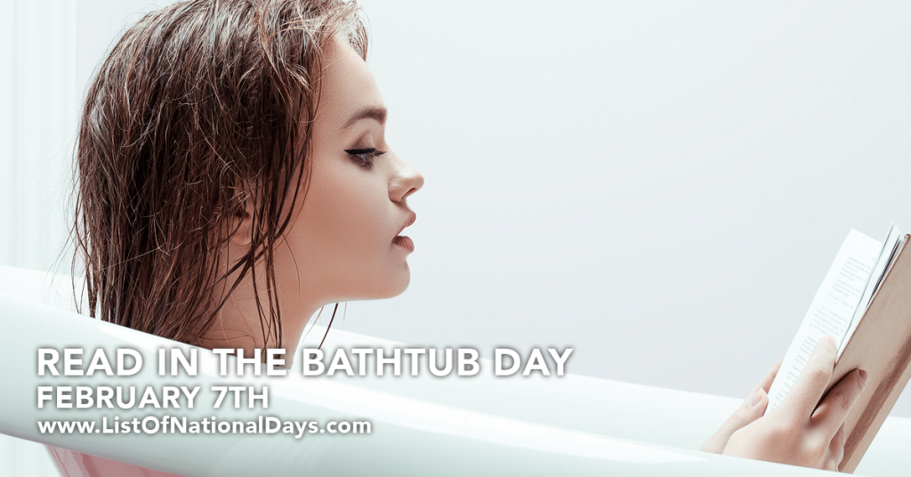 Title image for Read In The Bathtub Day