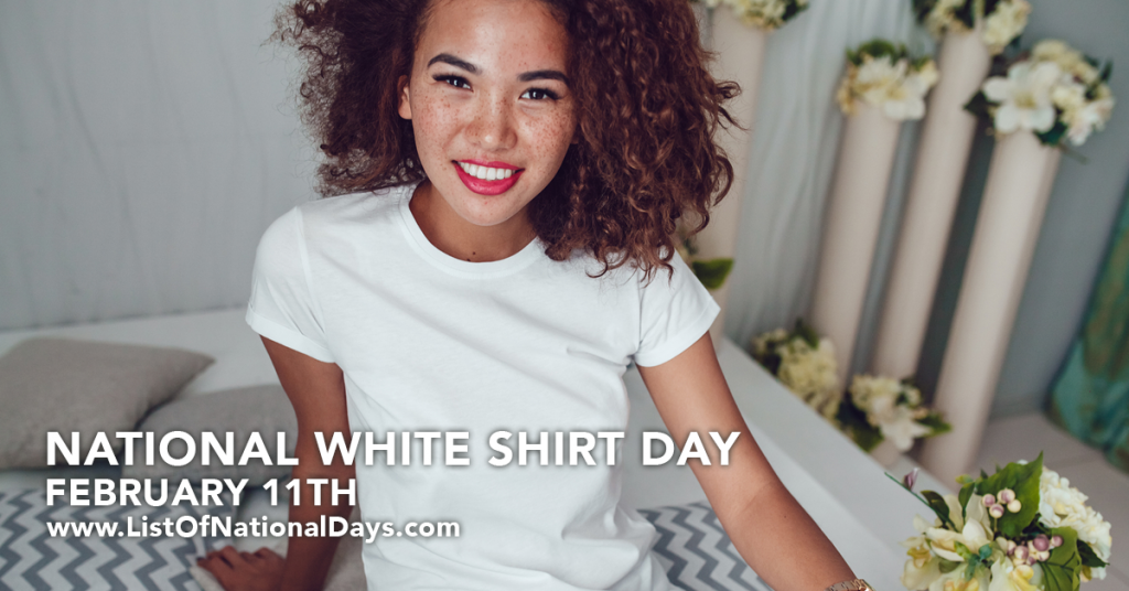 Title image for National White Shirt Day