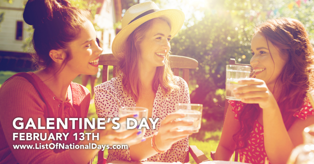 Title banner for Galentines Day