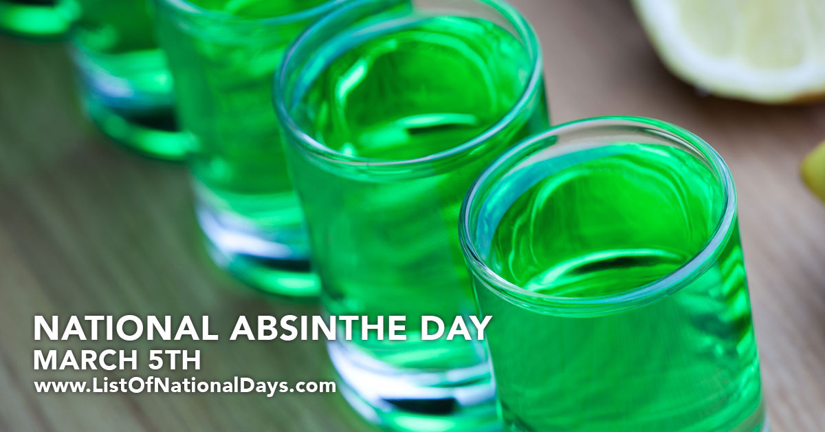 Title image for National Absinthe Day