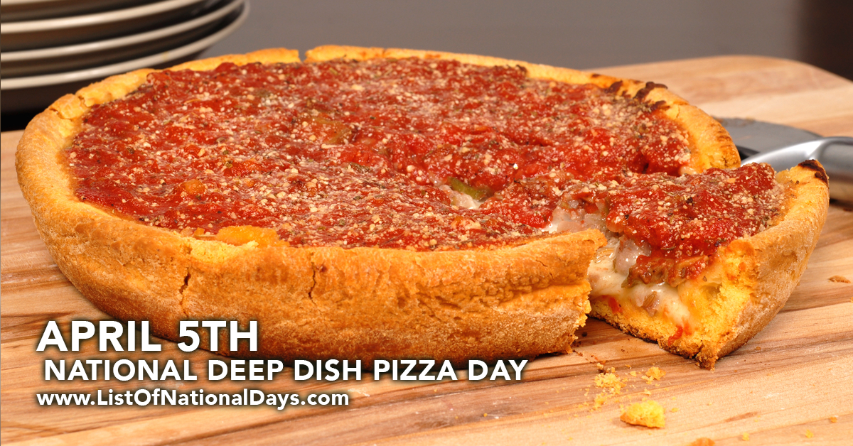 Title image for National Deep Dish Pizza Day