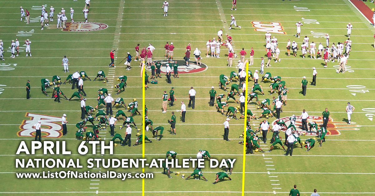 Title image for National Student-Athlete Day