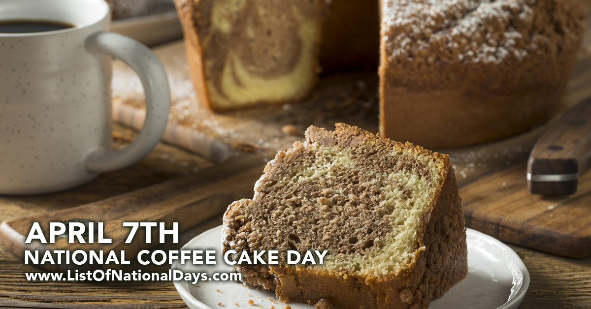 Title image for National Coffee Cake Day