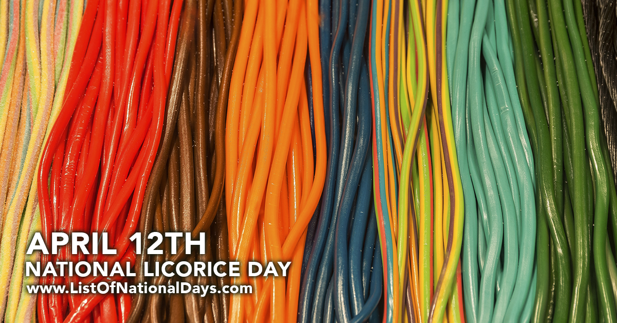 Title image for National Licorice Day