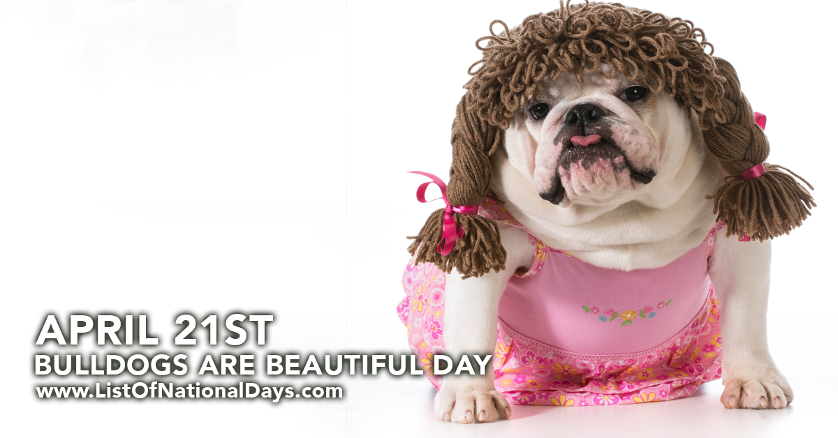 Title image for Bulldogs Are Beautiful Day