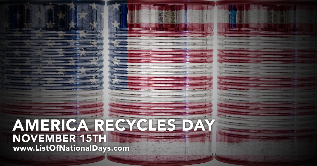 Title image for America Recycles Day