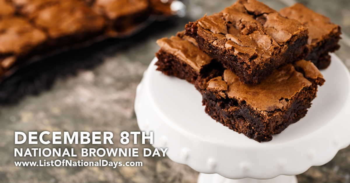 Title image for National Brownie Day