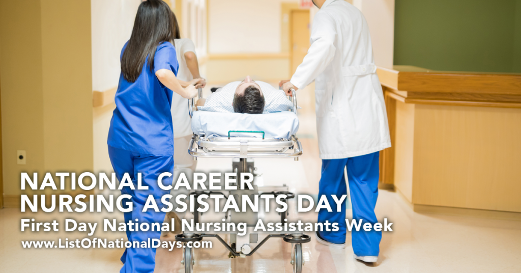Title image for National Career Nursing Assistants Day