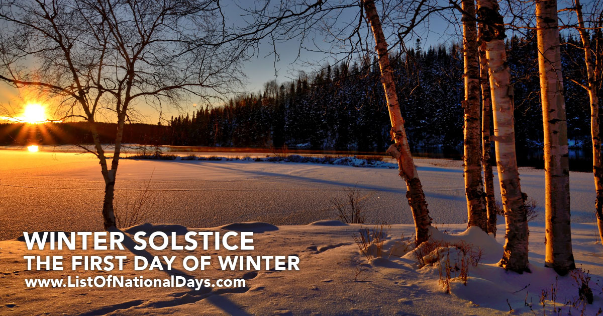 Title image for Winter Solstice