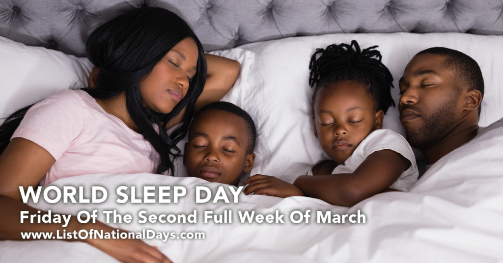 Title image for World Sleep Day