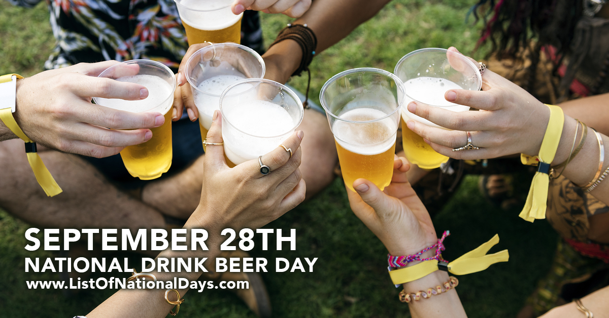 Title image for National Drink Beer Day