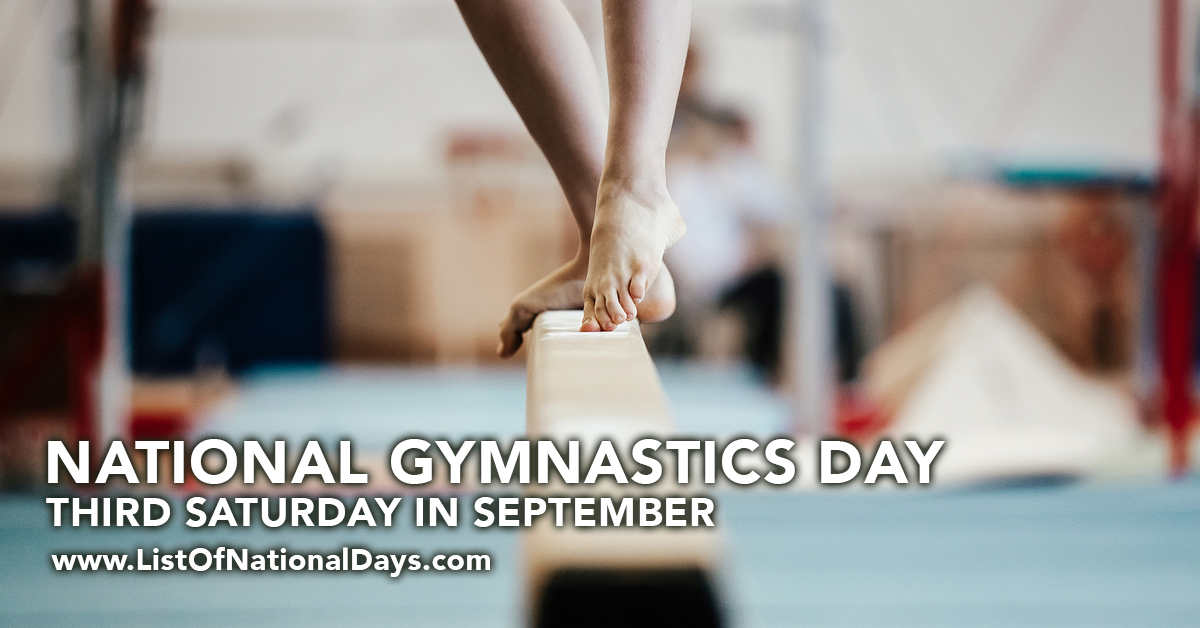 Title image for National Gymnastics Day