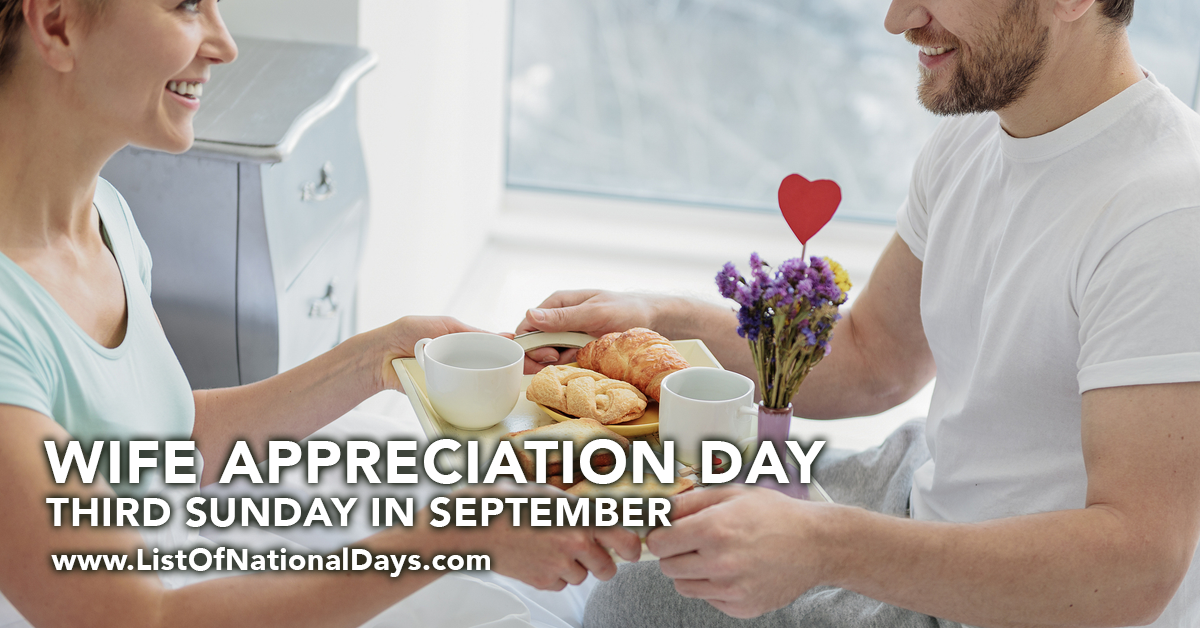 Title image for Wife Appreciation Day