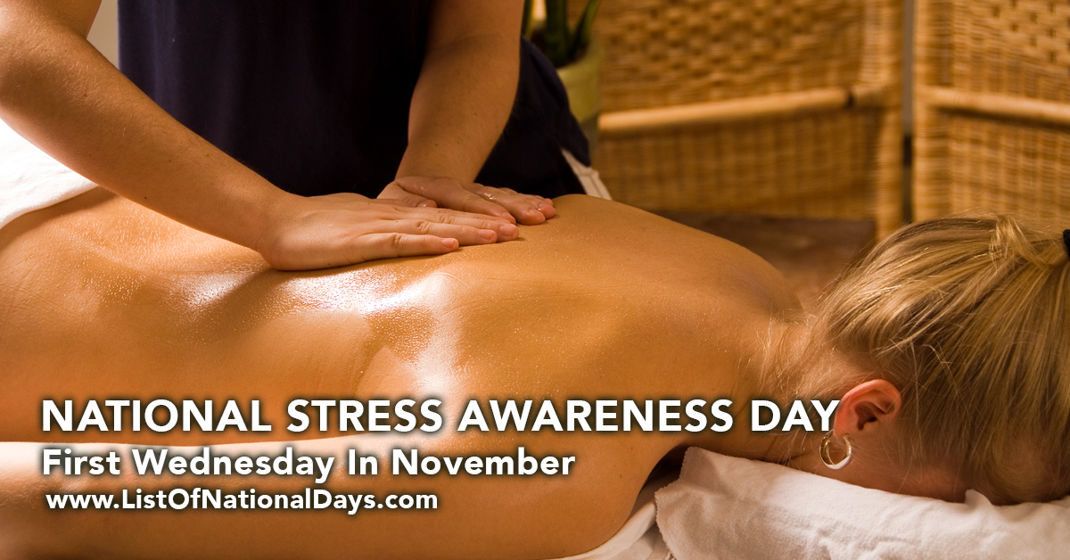 Title image for National Stress Awareness Day