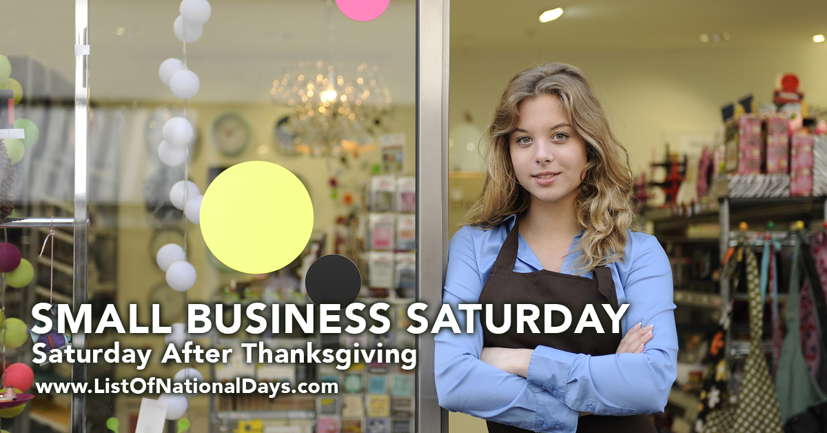 Title image for Small Business Saturday