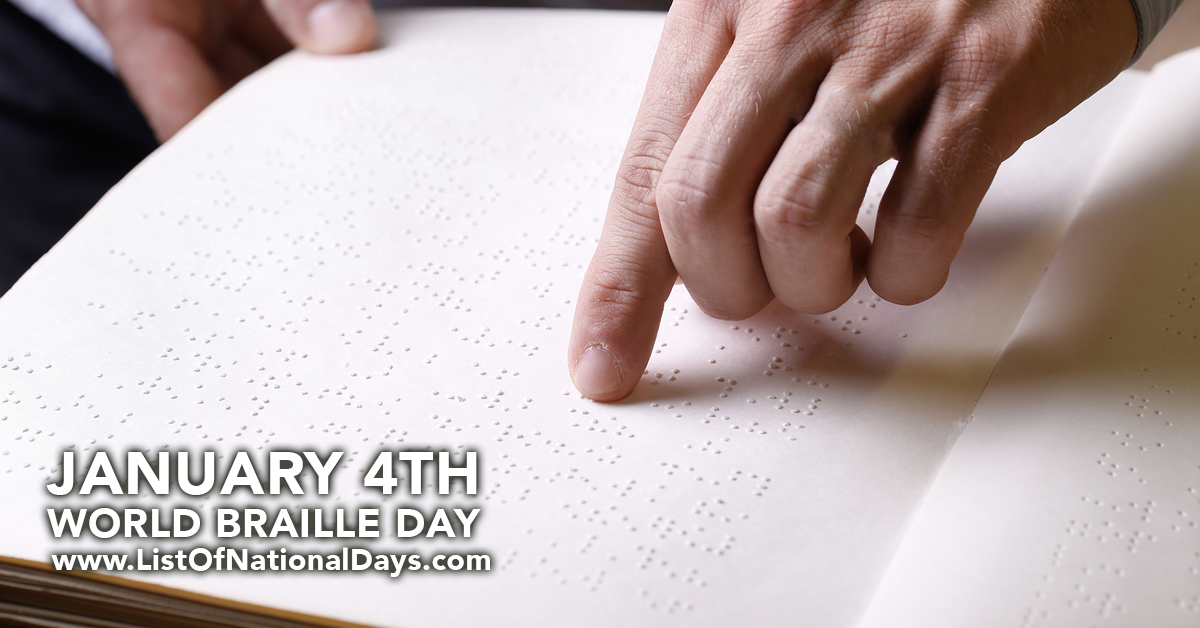 Title image for World Braille Day