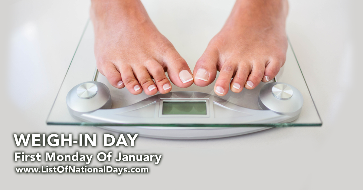 Title image for Weigh-In Day