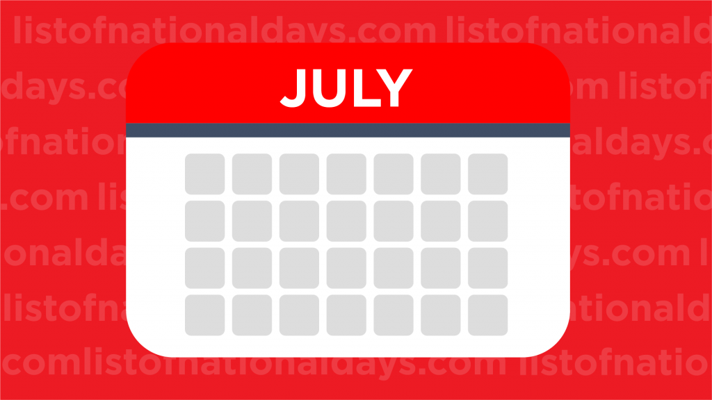 July List Of National Days
