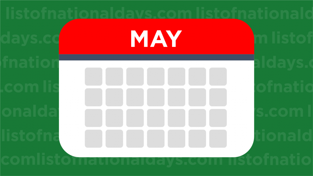 May List Of National Days