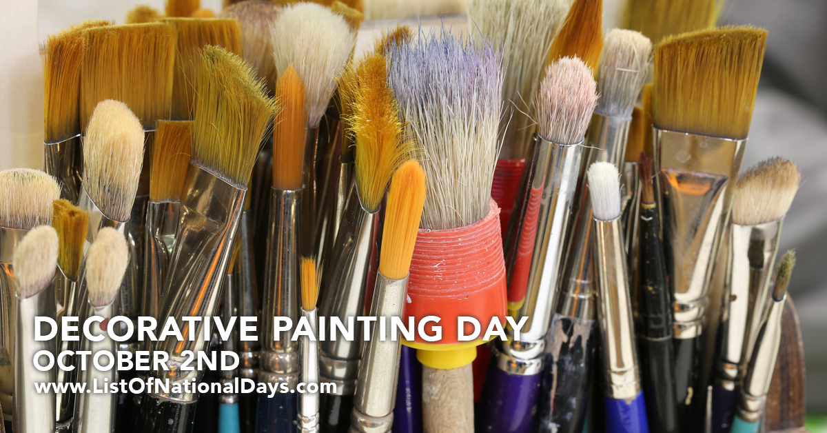 Title image for International Decorative Painting Day