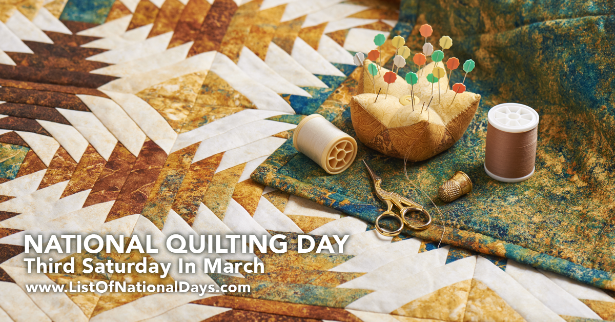 Title image for National Quilting Day