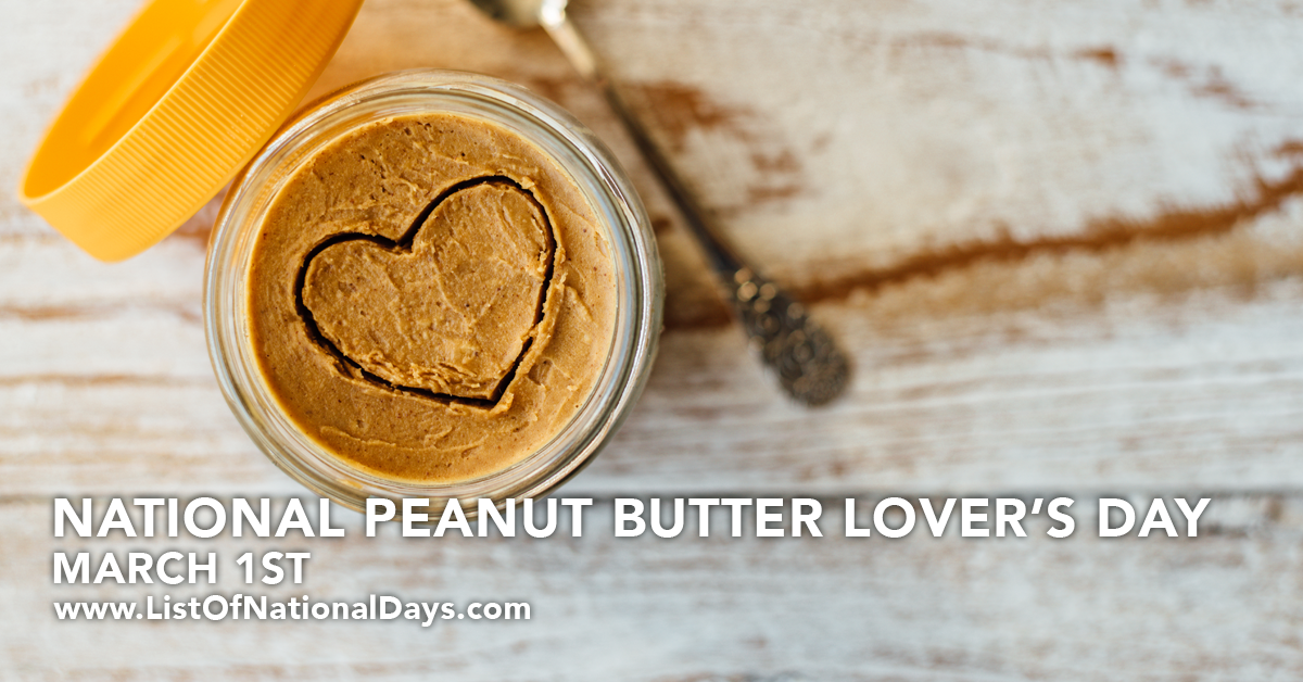 Title image for National Peanut Butter Lover’s Day