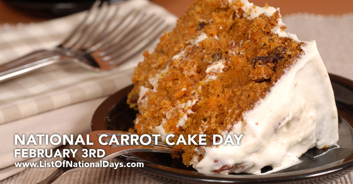 Title image for CARROT CAKE DAY