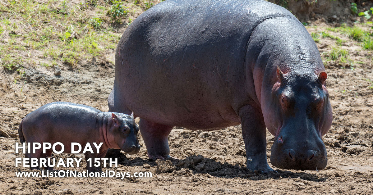 HIPPO DAY List Of National Days