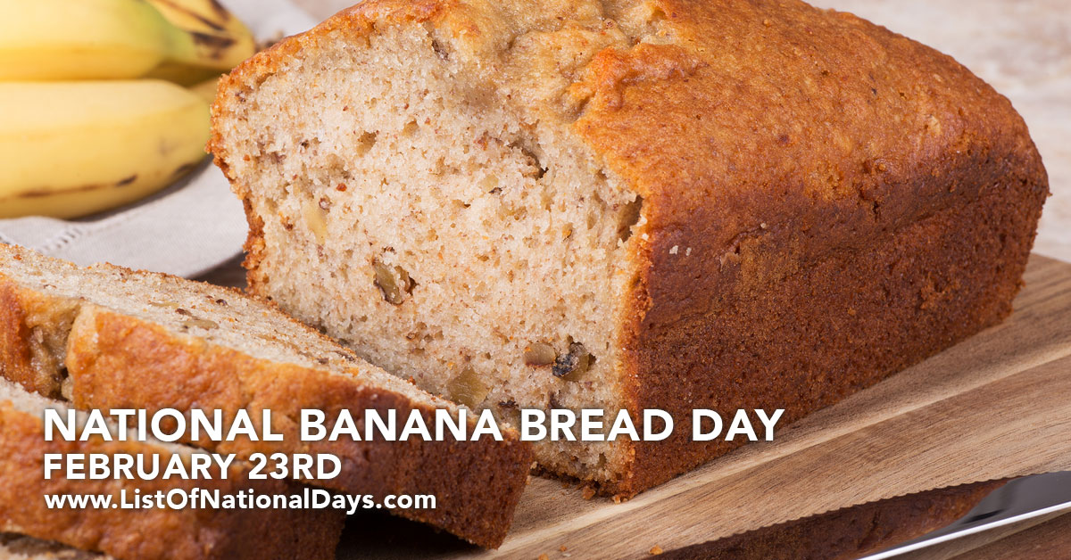 Title image for National Banana Bread Day