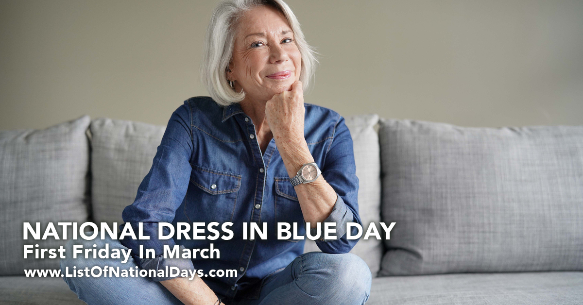 Title image for National Dress In Blue Day