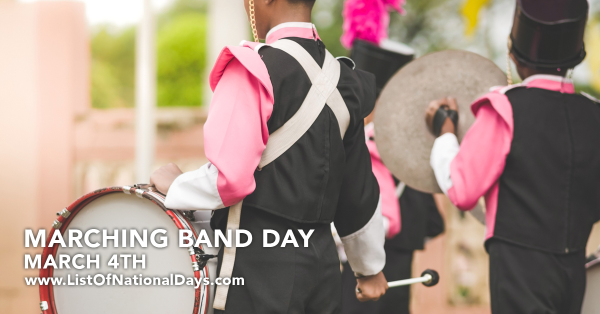 Title image for Marching Band Day