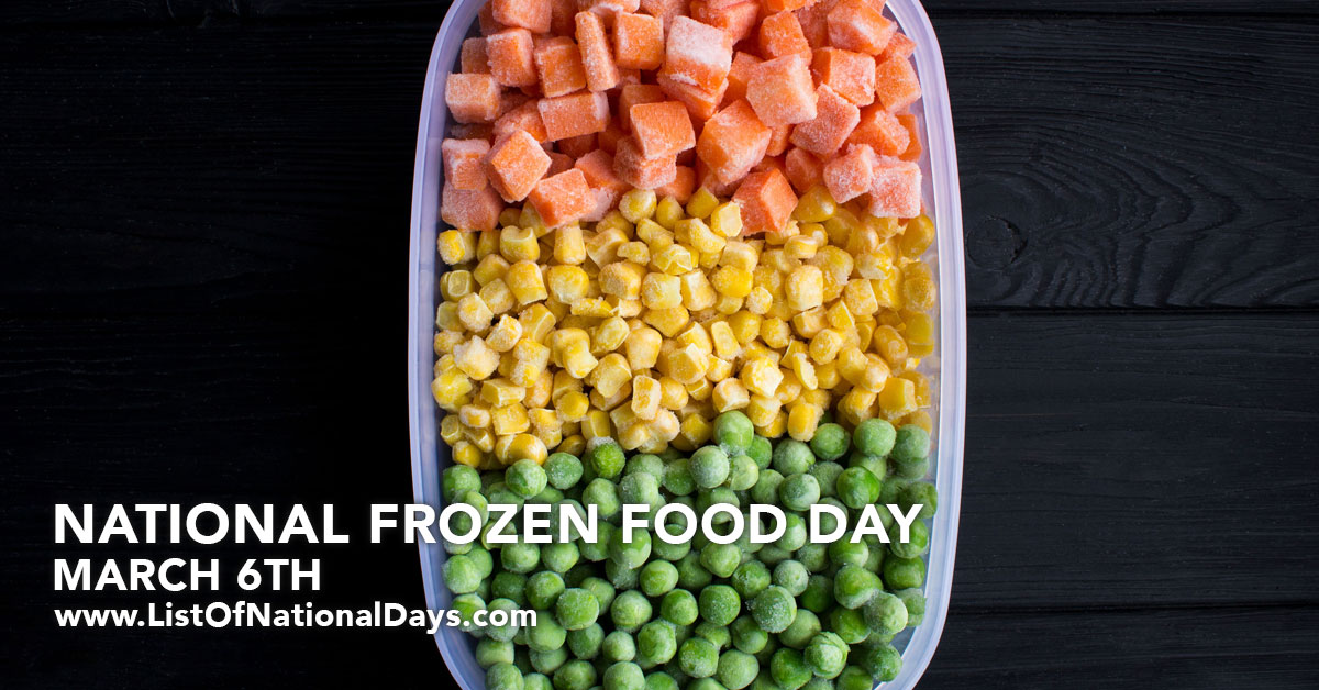 Title image for National Frozen Food Day