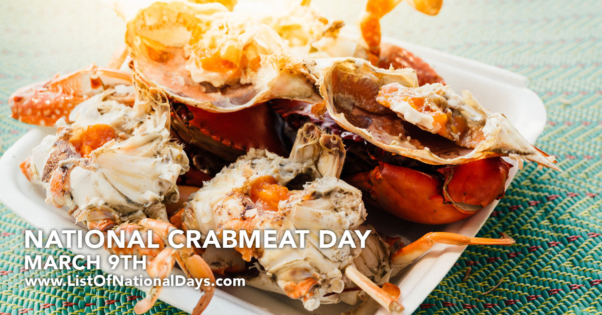 Title image for National Crabmeat Day