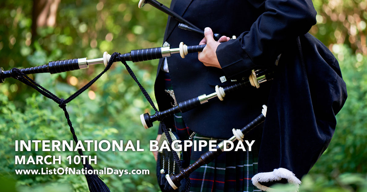Title image for International Bagpipe Day