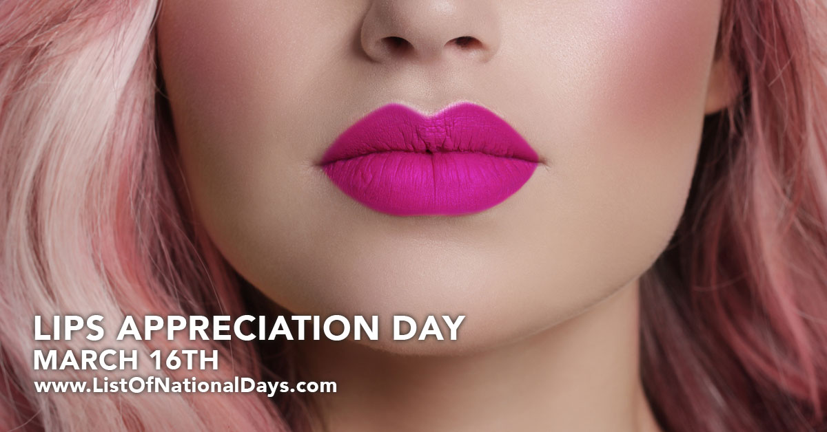 Title image for Lips Appreciation Day